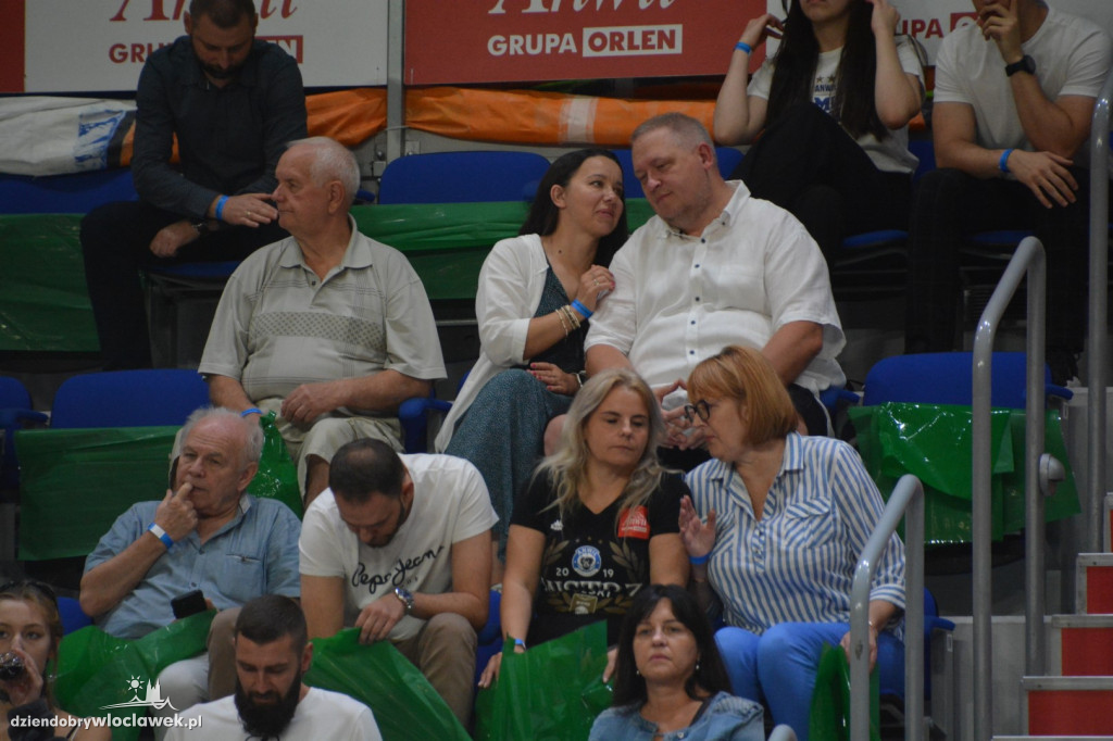 Kibice Anwilu na meczu z Treflem 24.09.2023