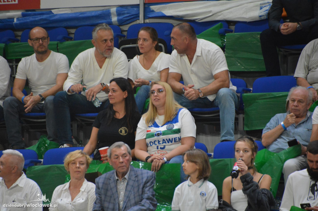 Kibice Anwilu na meczu z Treflem 24.09.2023