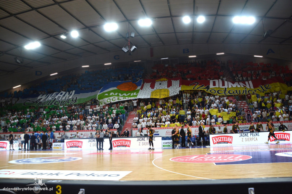 Kibice Anwilu na meczu z Treflem 24.09.2023