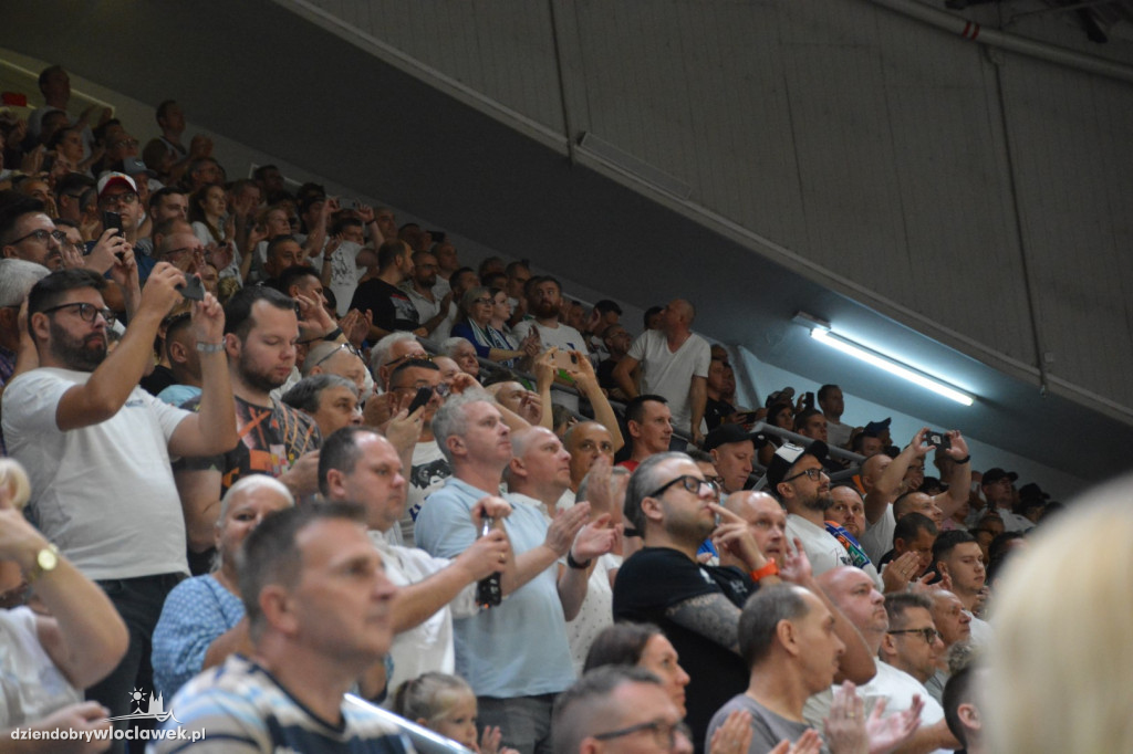 Kibice Anwilu na meczu z Treflem 24.09.2023