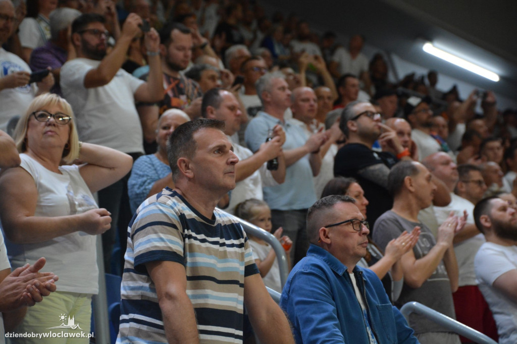 Kibice Anwilu na meczu z Treflem 24.09.2023