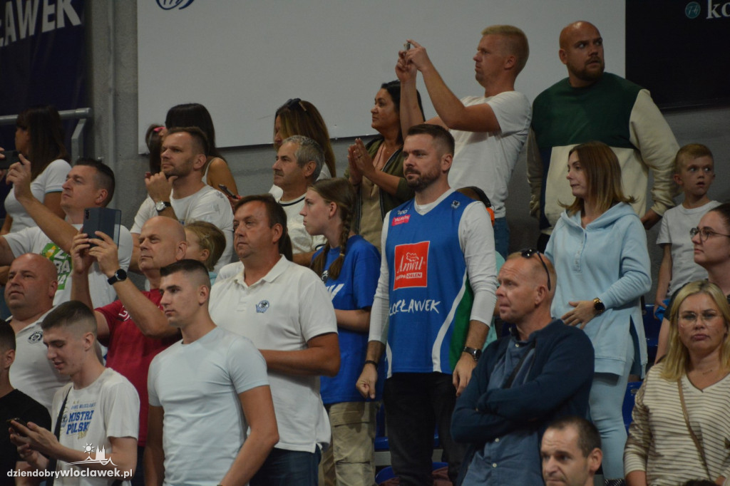 Kibice Anwilu na meczu z Treflem 24.09.2023
