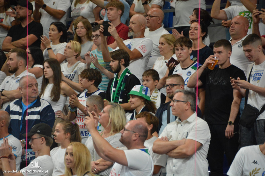 Kibice Anwilu na meczu z Treflem 24.09.2023