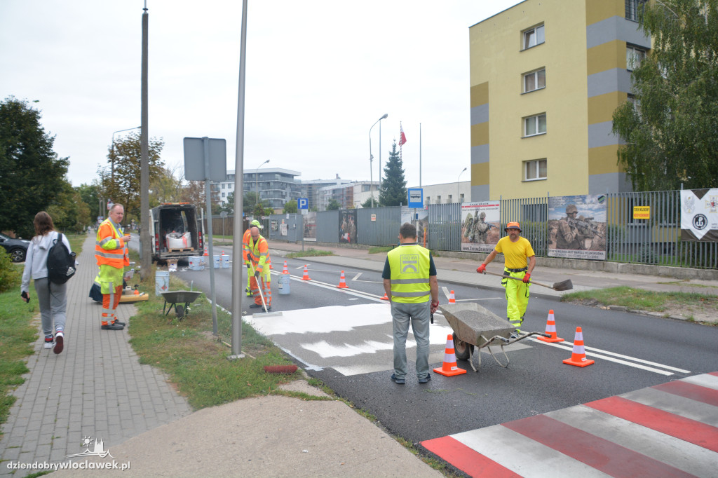 Jedyne takie przejście dla pieszych w mieście