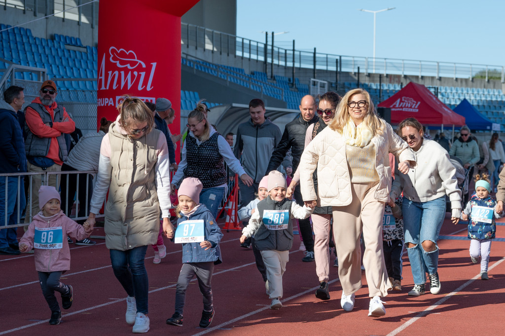 10. ANWIL Półmaraton Włocławek najmłodsi biegacze