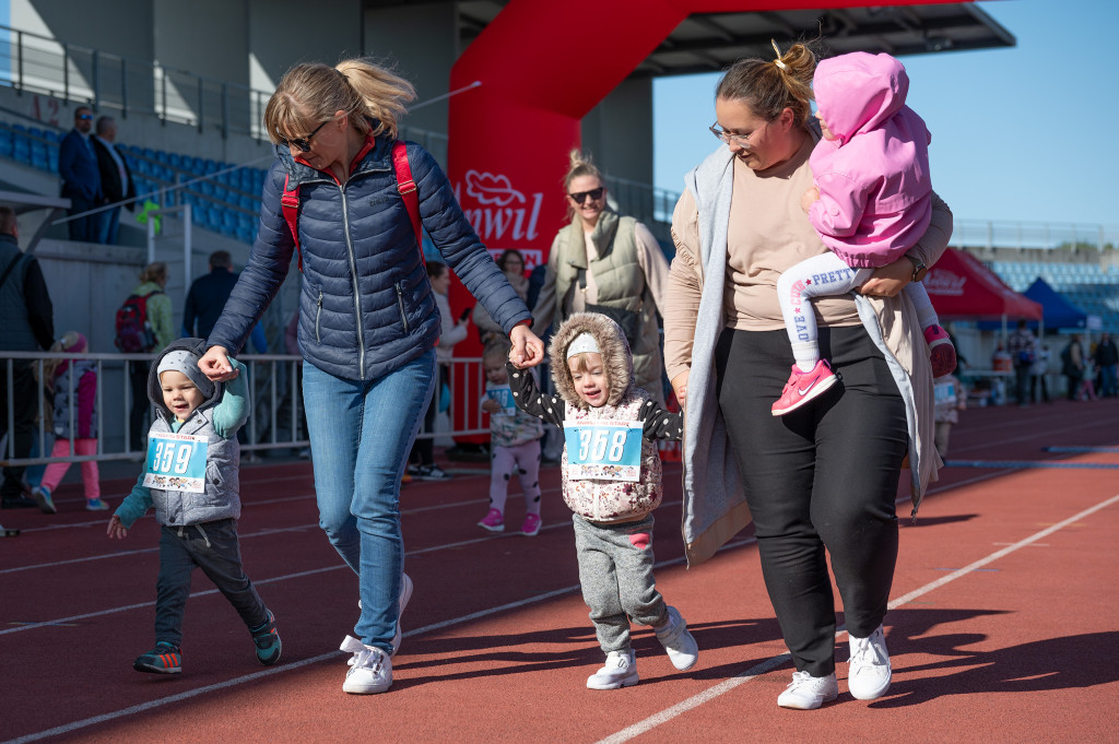 10. ANWIL Półmaraton Włocławek najmłodsi biegacze