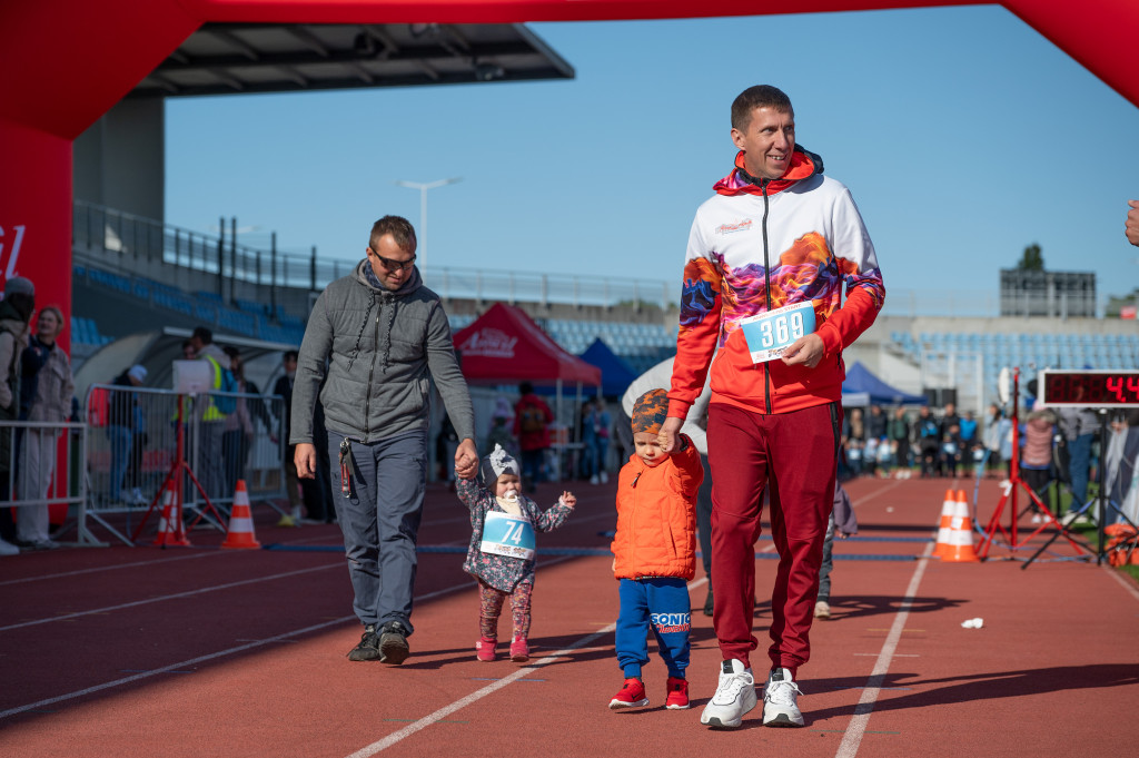 10. ANWIL Półmaraton Włocławek najmłodsi biegacze