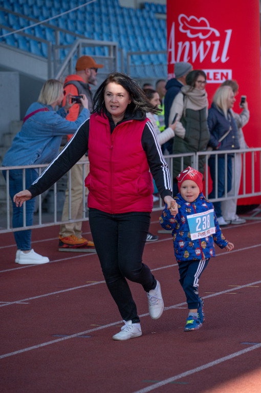 10. ANWIL Półmaraton Włocławek najmłodsi biegacze