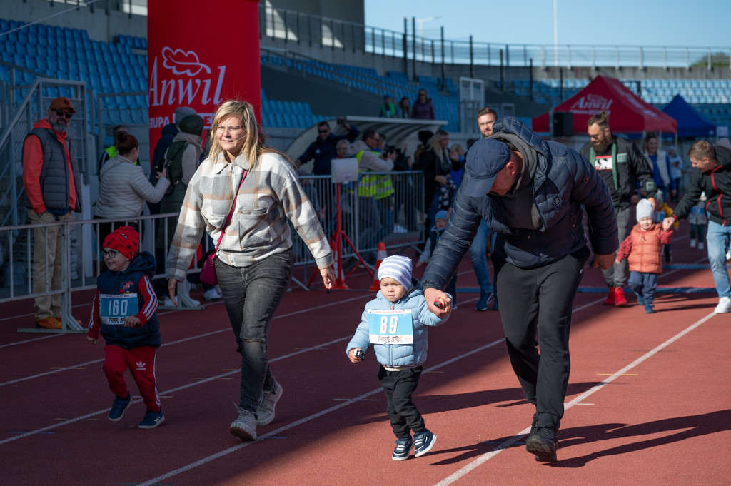 10. ANWIL Półmaraton Włocławek najmłodsi biegacze