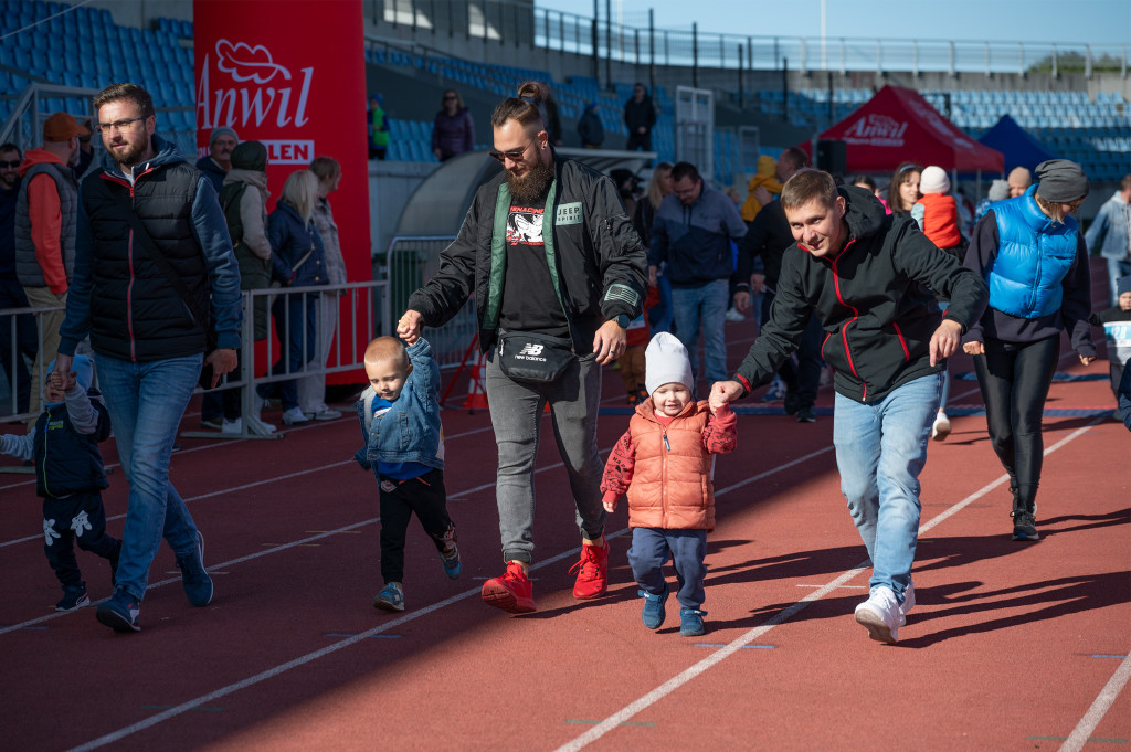 10. ANWIL Półmaraton Włocławek najmłodsi biegacze