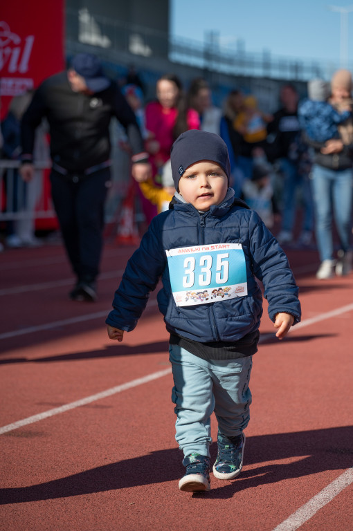 10. ANWIL Półmaraton Włocławek najmłodsi biegacze