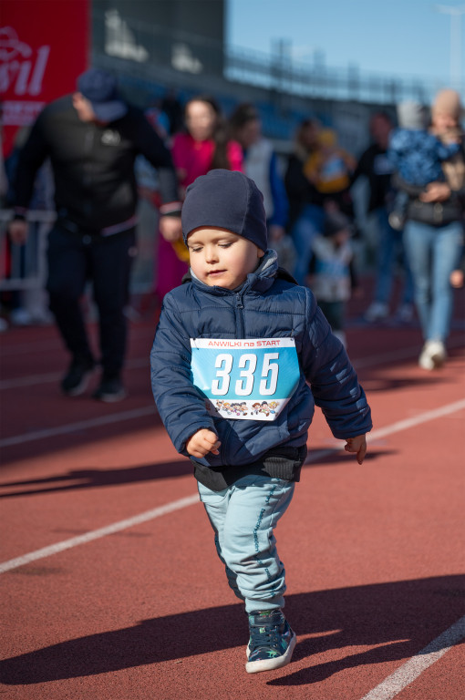 10. ANWIL Półmaraton Włocławek najmłodsi biegacze
