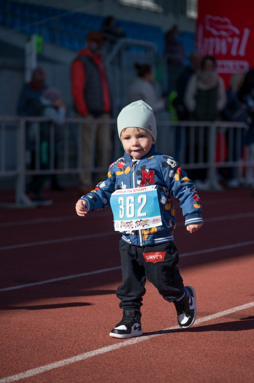 10. ANWIL Półmaraton Włocławek najmłodsi biegacze