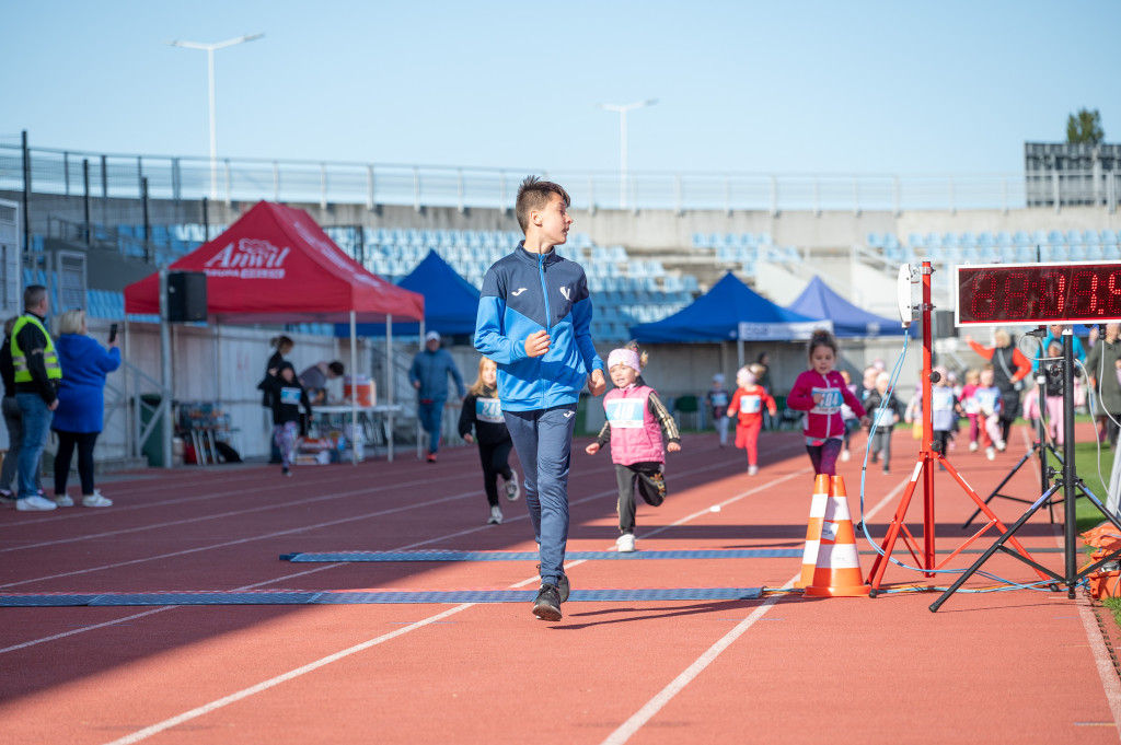 10. ANWIL Półmaraton Włocławek najmłodsi biegacze