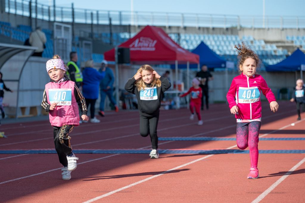 10. ANWIL Półmaraton Włocławek najmłodsi biegacze