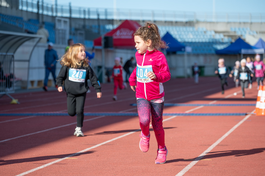 10. ANWIL Półmaraton Włocławek najmłodsi biegacze