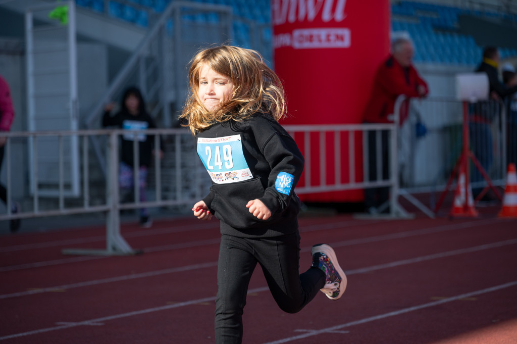 10. ANWIL Półmaraton Włocławek najmłodsi biegacze