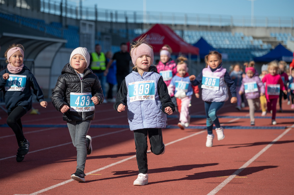 10. ANWIL Półmaraton Włocławek najmłodsi biegacze