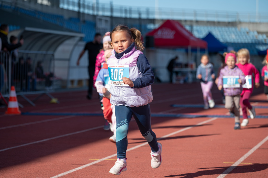 10. ANWIL Półmaraton Włocławek najmłodsi biegacze