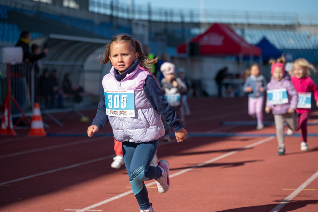 10. ANWIL Półmaraton Włocławek najmłodsi biegacze