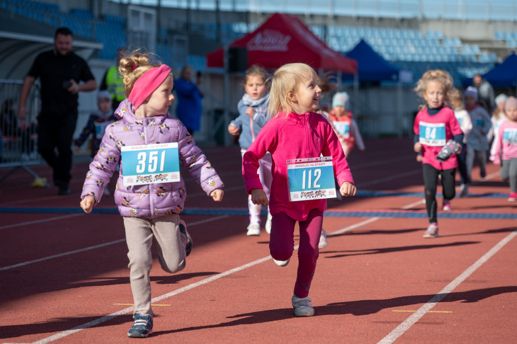 10. ANWIL Półmaraton Włocławek najmłodsi biegacze