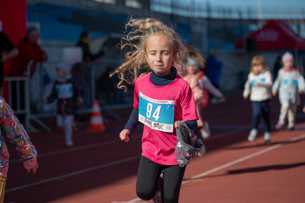 10. ANWIL Półmaraton Włocławek najmłodsi biegacze