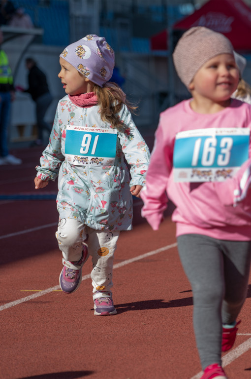 10. ANWIL Półmaraton Włocławek najmłodsi biegacze