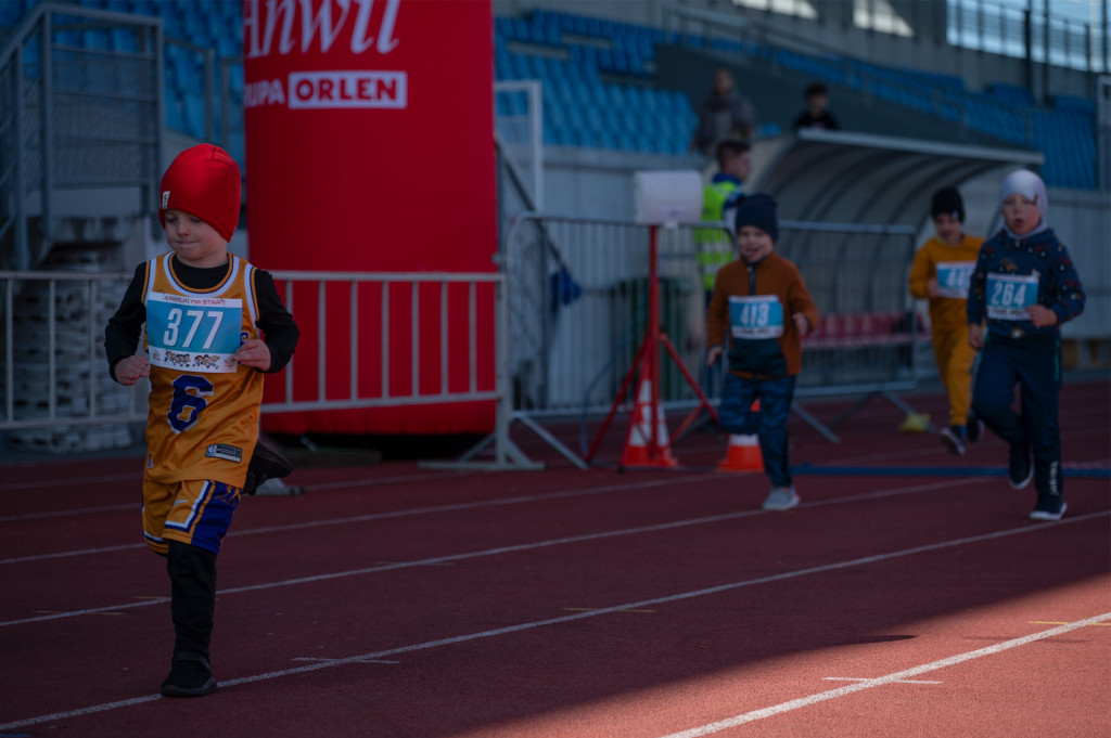 10. ANWIL Półmaraton Włocławek najmłodsi biegacze
