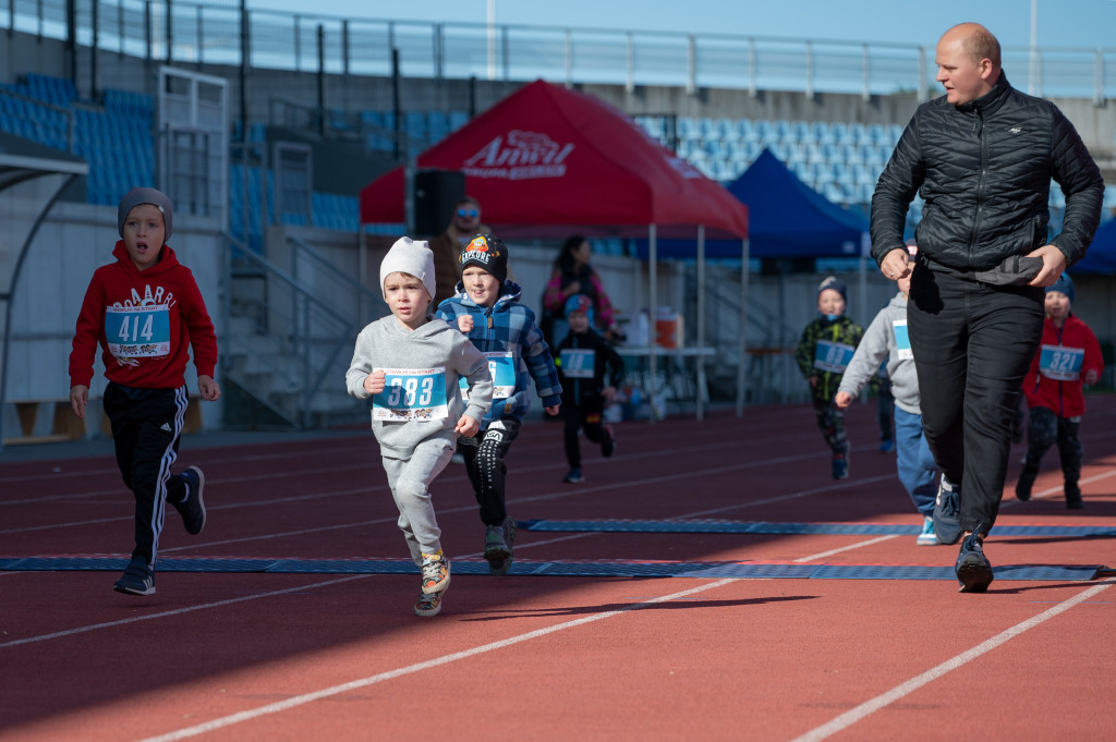 10. ANWIL Półmaraton Włocławek najmłodsi biegacze