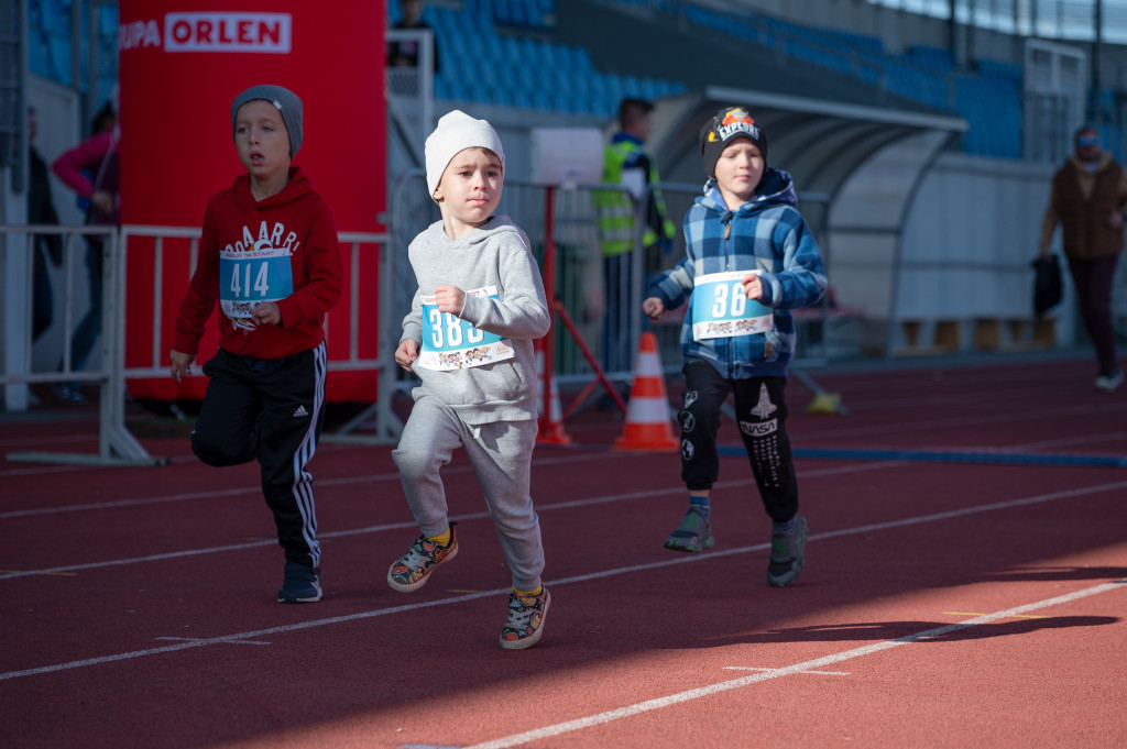 10. ANWIL Półmaraton Włocławek najmłodsi biegacze