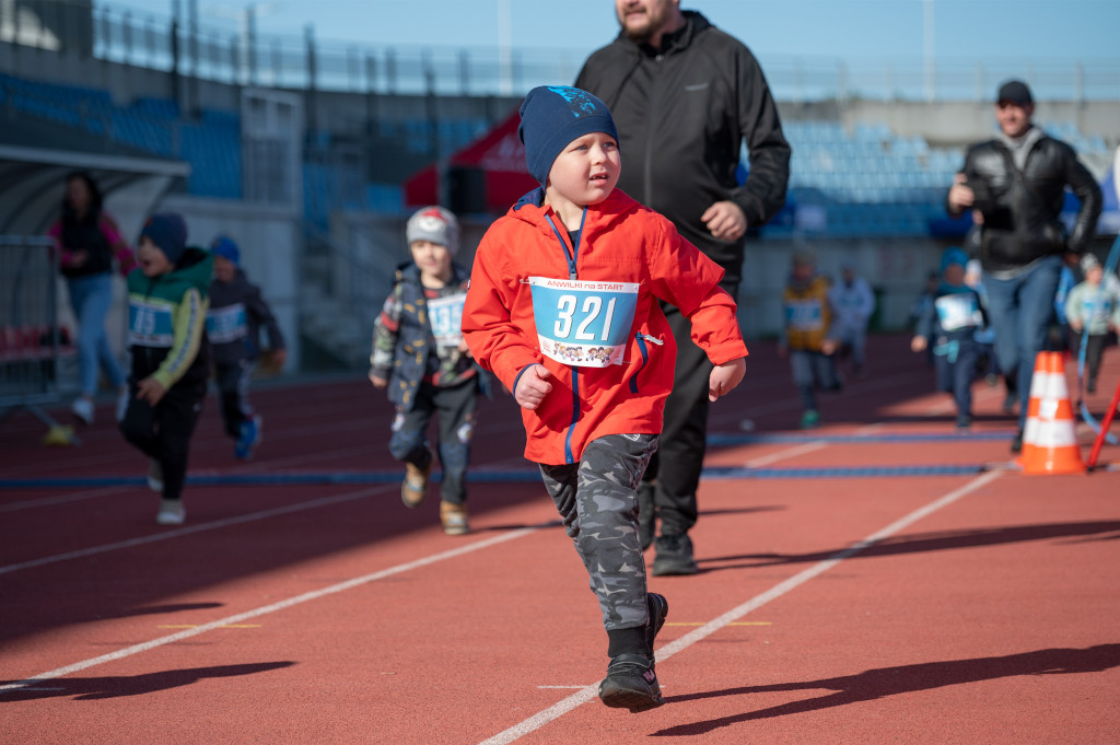 10. ANWIL Półmaraton Włocławek najmłodsi biegacze