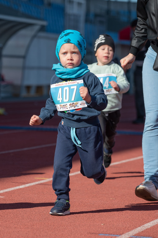 10. ANWIL Półmaraton Włocławek najmłodsi biegacze