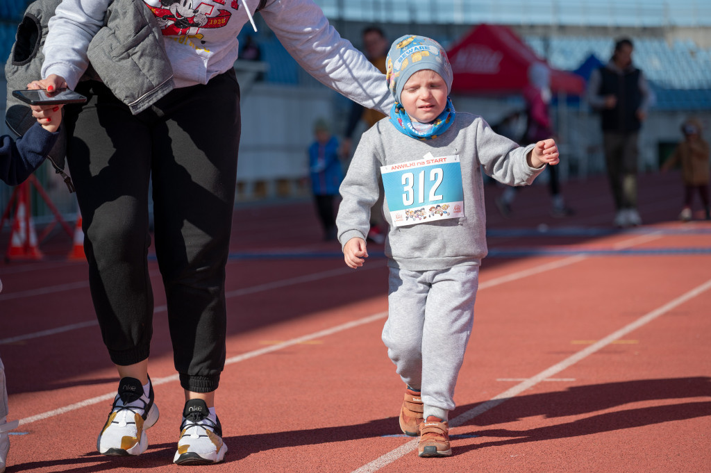 10. ANWIL Półmaraton Włocławek najmłodsi biegacze