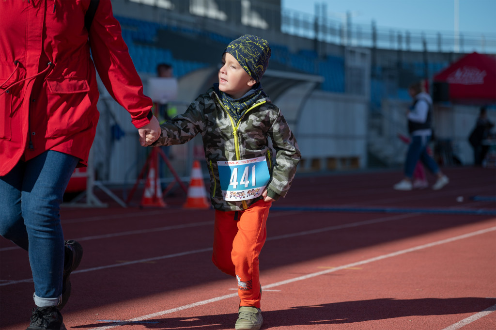 10. ANWIL Półmaraton Włocławek najmłodsi biegacze