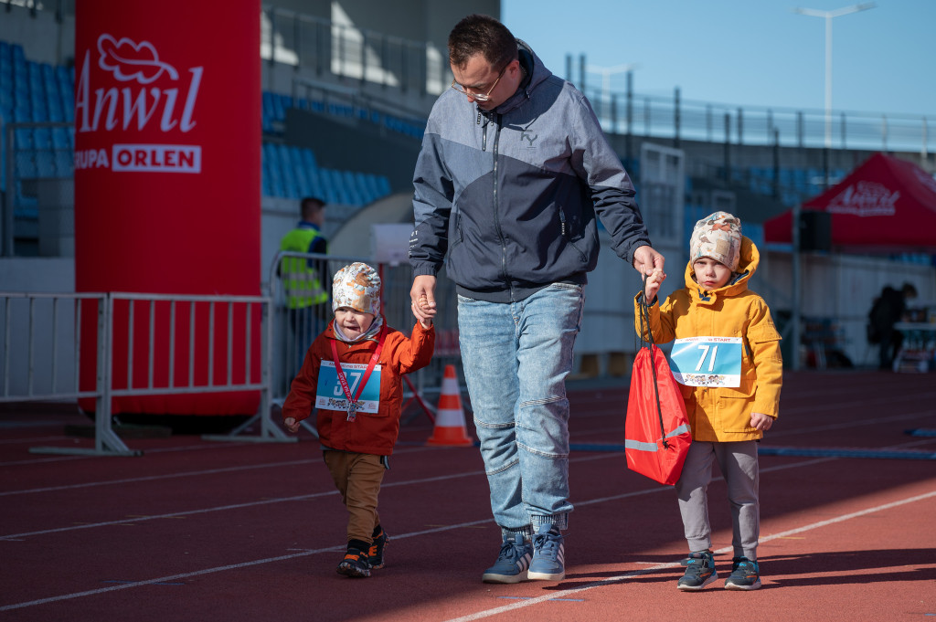 10. ANWIL Półmaraton Włocławek najmłodsi biegacze