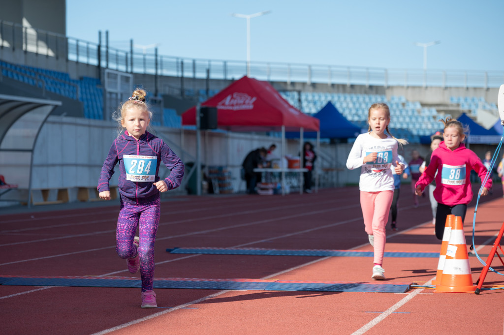10. ANWIL Półmaraton Włocławek najmłodsi biegacze