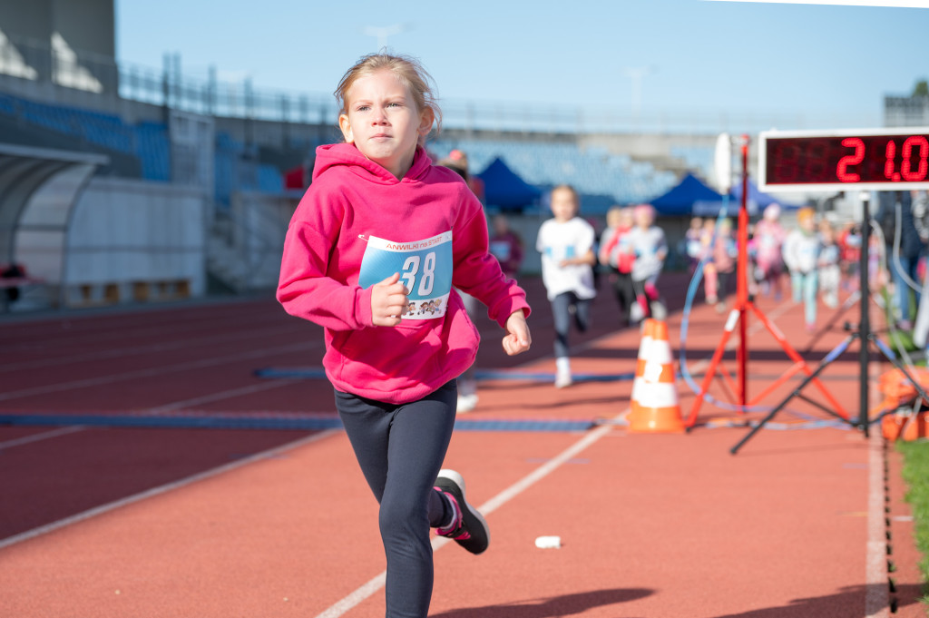 10. ANWIL Półmaraton Włocławek najmłodsi biegacze