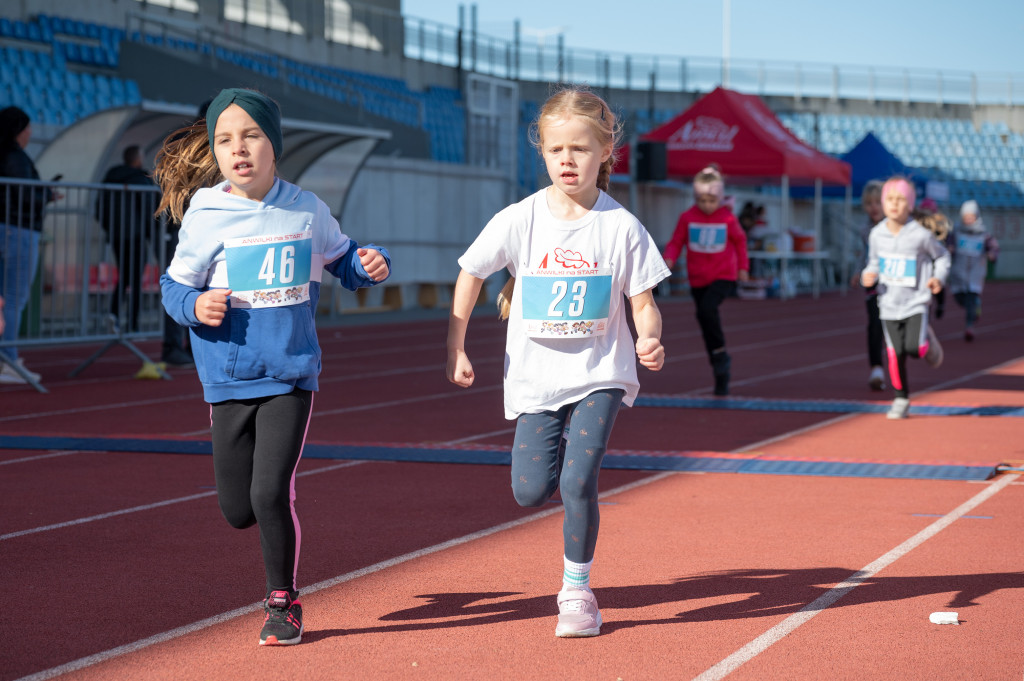 10. ANWIL Półmaraton Włocławek najmłodsi biegacze