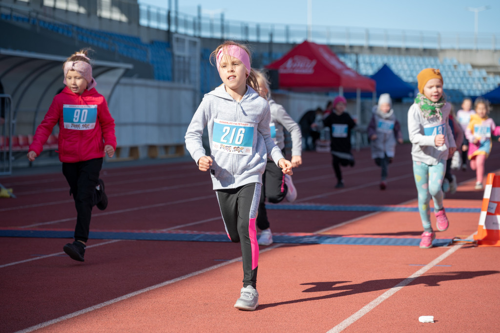 10. ANWIL Półmaraton Włocławek najmłodsi biegacze