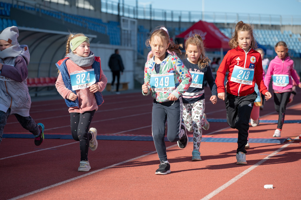 10. ANWIL Półmaraton Włocławek najmłodsi biegacze