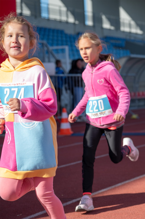 10. ANWIL Półmaraton Włocławek najmłodsi biegacze