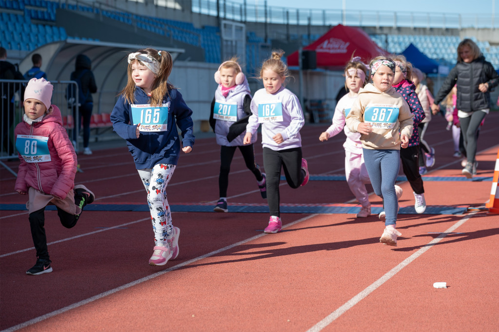 10. ANWIL Półmaraton Włocławek najmłodsi biegacze