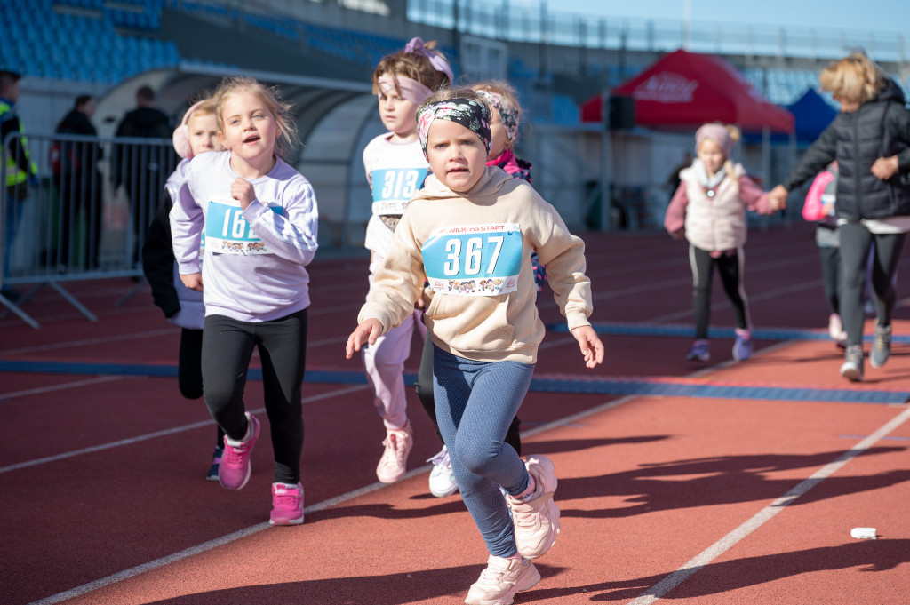 10. ANWIL Półmaraton Włocławek najmłodsi biegacze