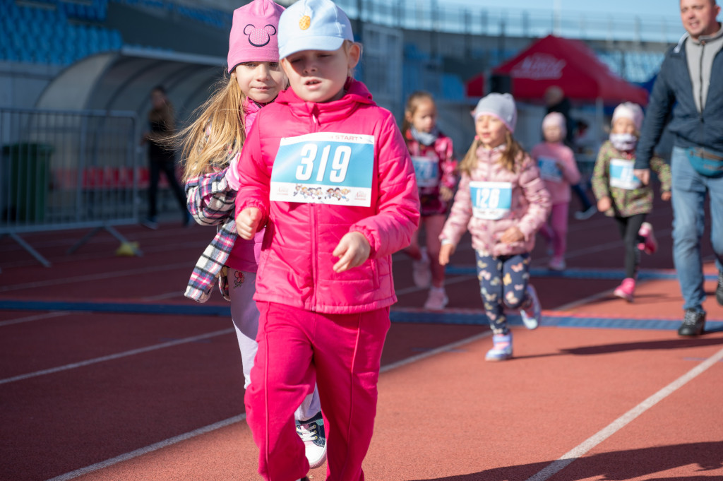 10. ANWIL Półmaraton Włocławek najmłodsi biegacze