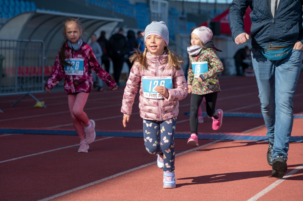 10. ANWIL Półmaraton Włocławek najmłodsi biegacze
