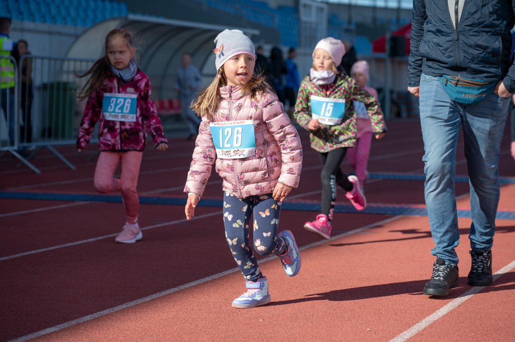 10. ANWIL Półmaraton Włocławek najmłodsi biegacze