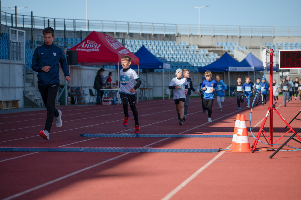 10. ANWIL Półmaraton Włocławek najmłodsi biegacze