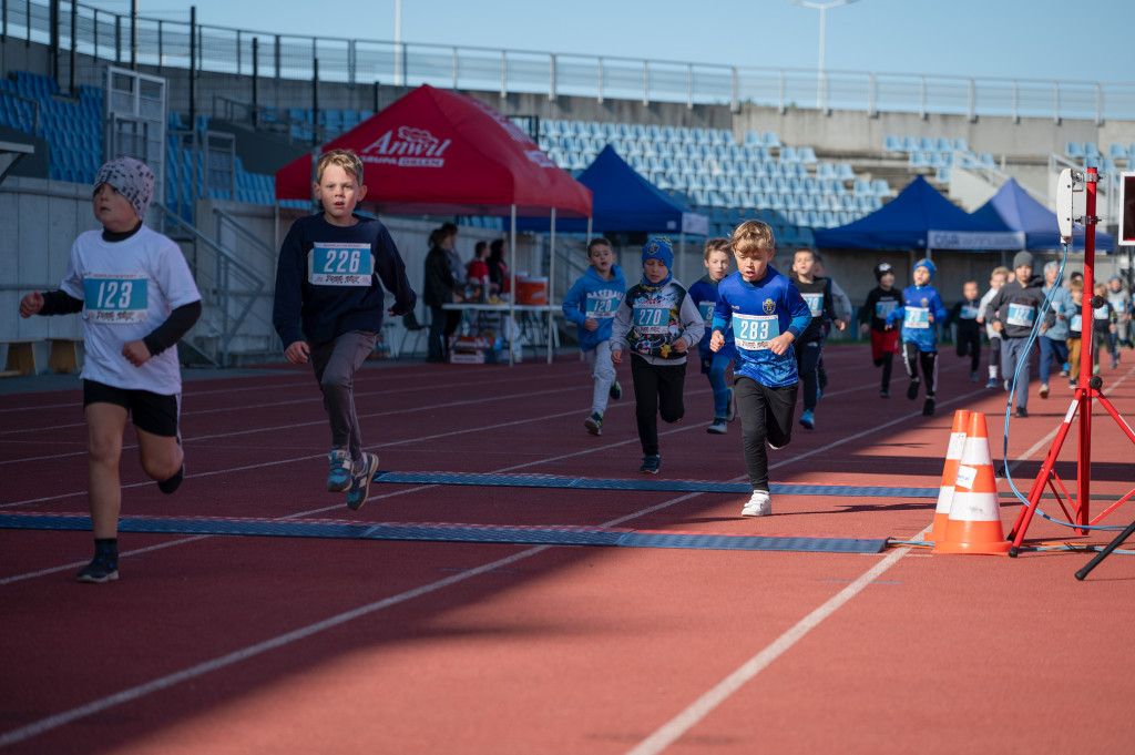 10. ANWIL Półmaraton Włocławek najmłodsi biegacze