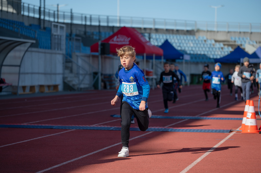 10. ANWIL Półmaraton Włocławek najmłodsi biegacze