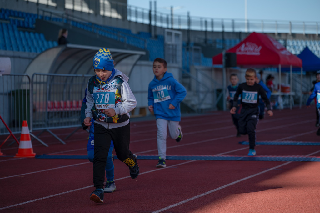 10. ANWIL Półmaraton Włocławek najmłodsi biegacze